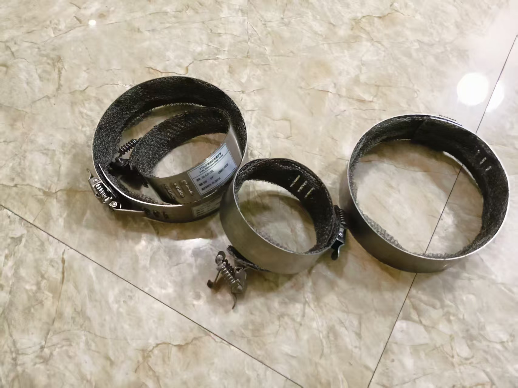 多層金屬絲網法蘭高壓低溫氣霧冷凝噴濺罩